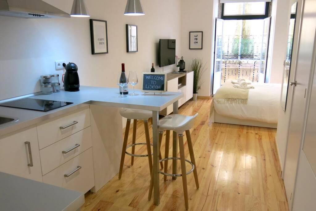 Beautiful Studio In Mouraria Lisboa Exteriör bild